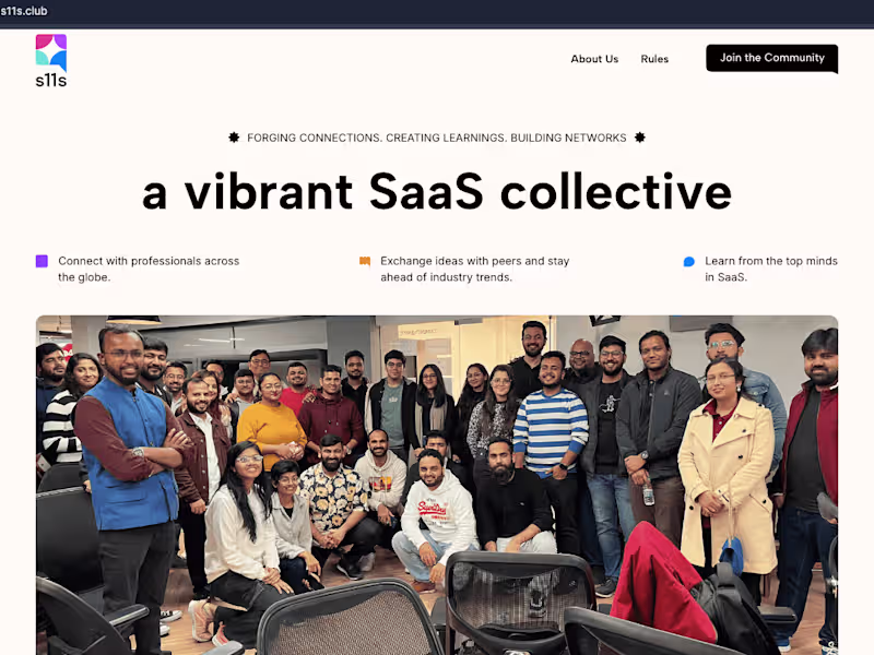 Cover image for A SaaS Community Website with Webflow