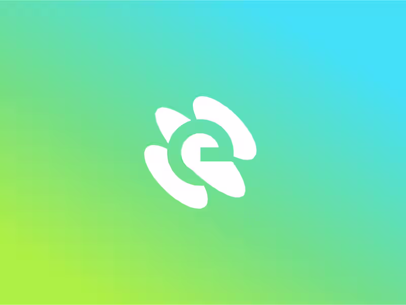 Cover image for Logo exploration for a telecom company. Used the abstract sh...