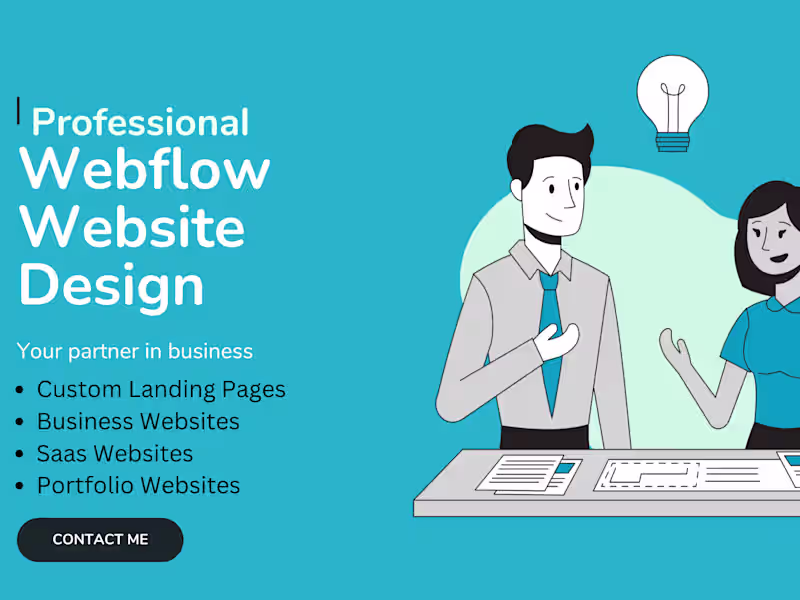 Cover image for Elevate Your Online Presence with Webflow Website Development