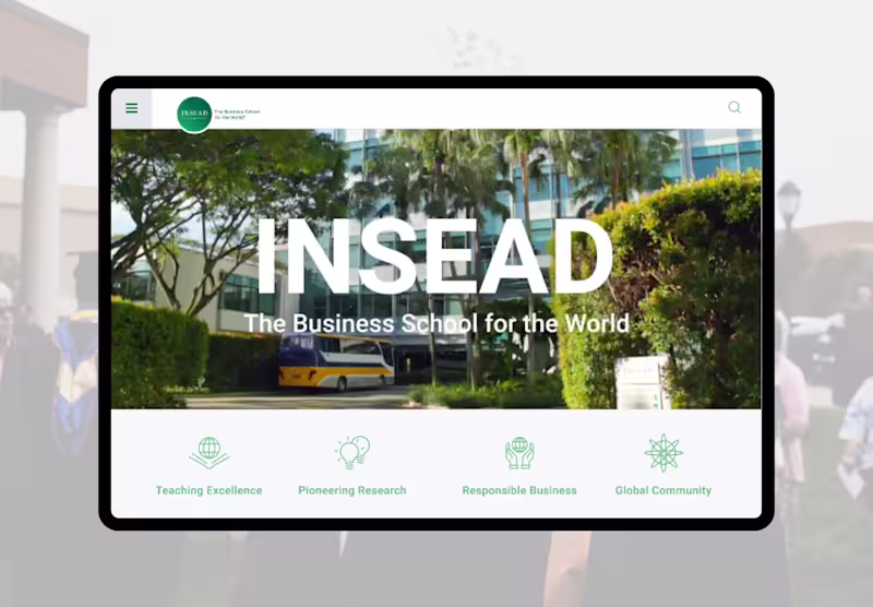 Cover image for INSEAD - Kelian Chevrier