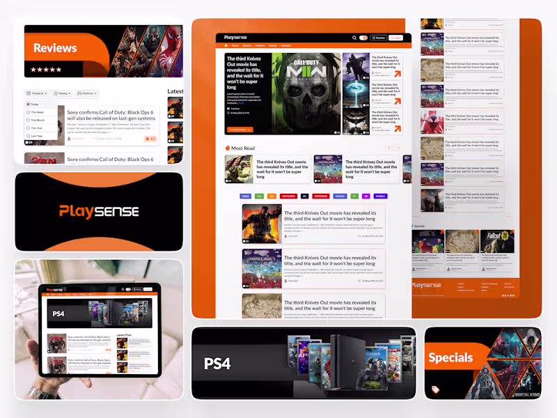 Cover image for Gaming Platform | Web Dev + Product Design