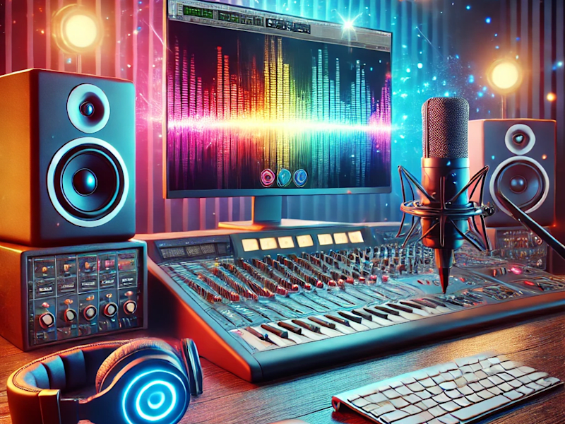 Cover image for Transform Your Ideas to Hit Tracks with Our "Music Production"