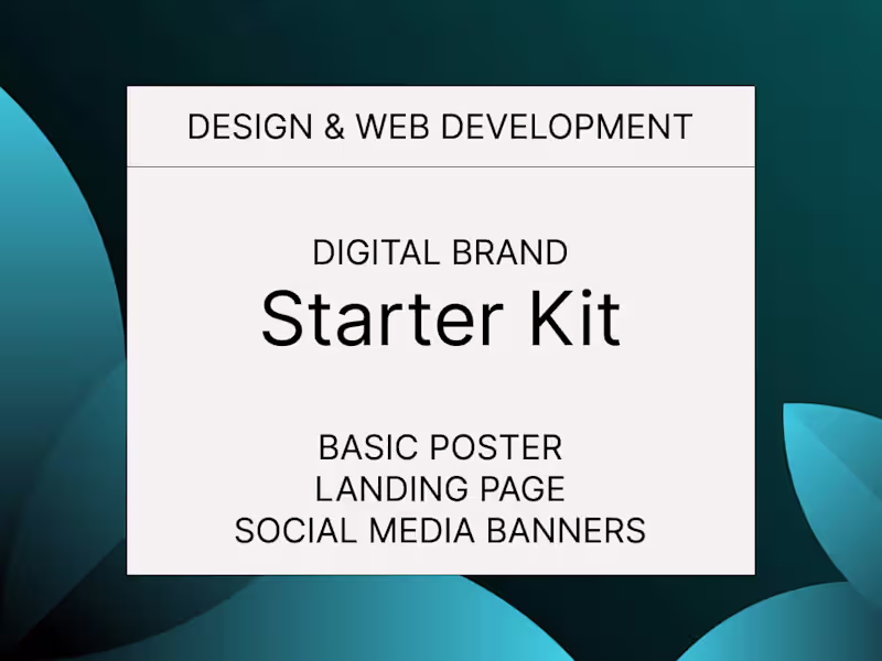 Cover image for Design & Development - Starter Kit