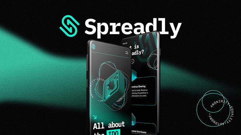 Cover image for Spreadly - Crypto Betting House (Web Design) on Behance