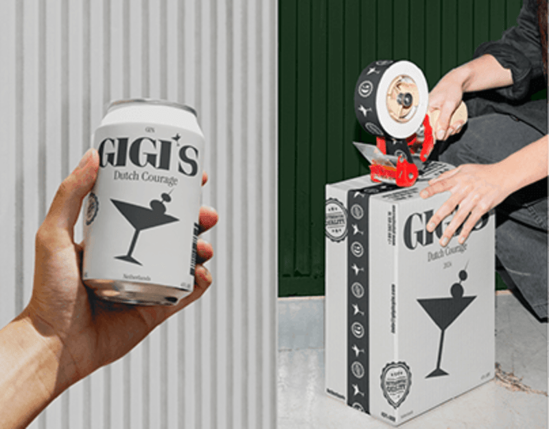 Cover image for Gigi's Gin | Brand Identity Design