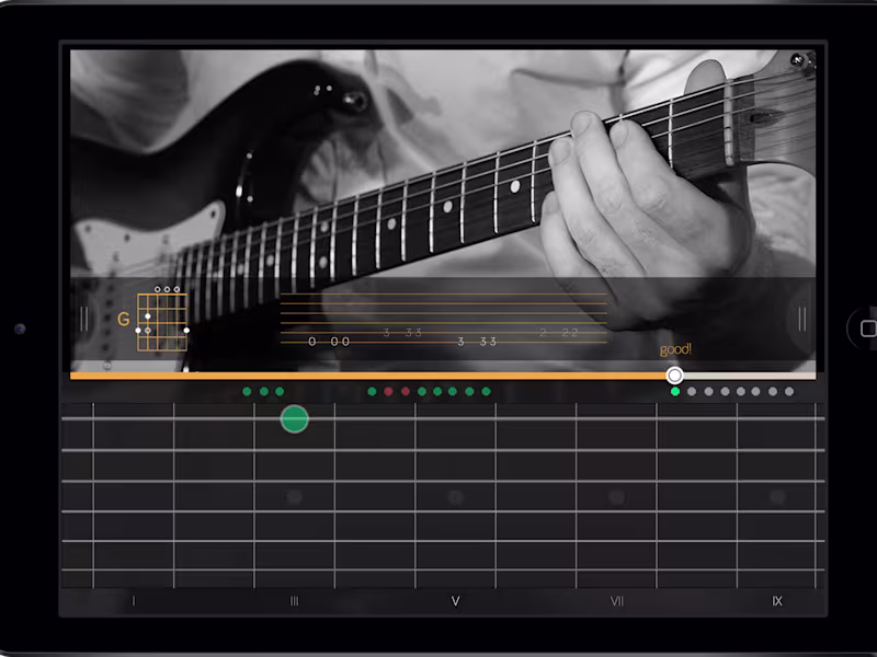 Cover image for velma 2.0 — The Guitar Teacher App