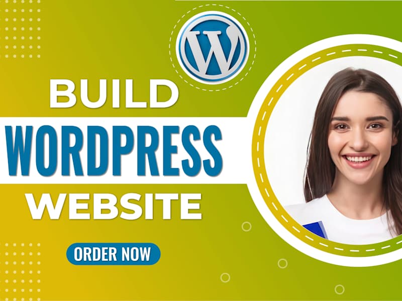 Cover image for I will build, design, develop wordpress website