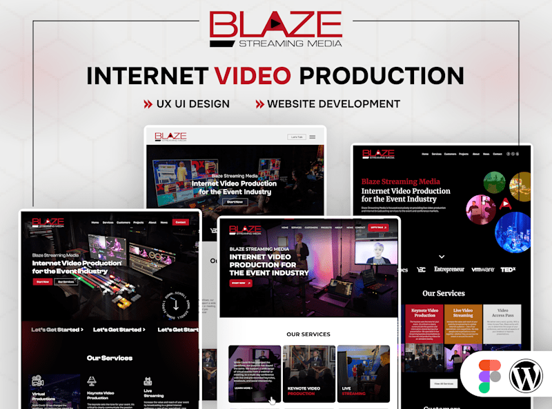 Cover image for Blaze Streaming Media Website Design & Development
