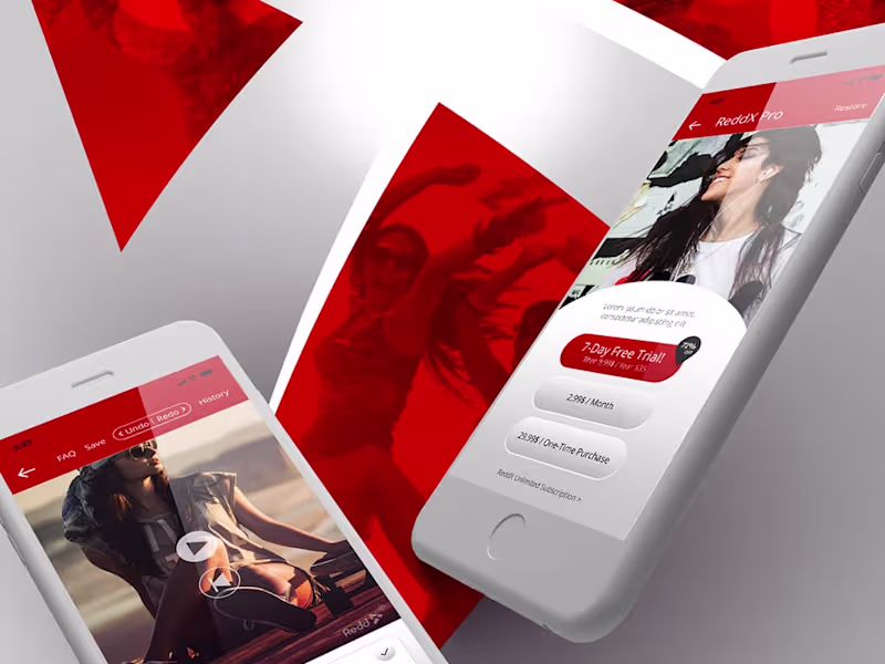 Cover image for UI design for mobile and desktop app