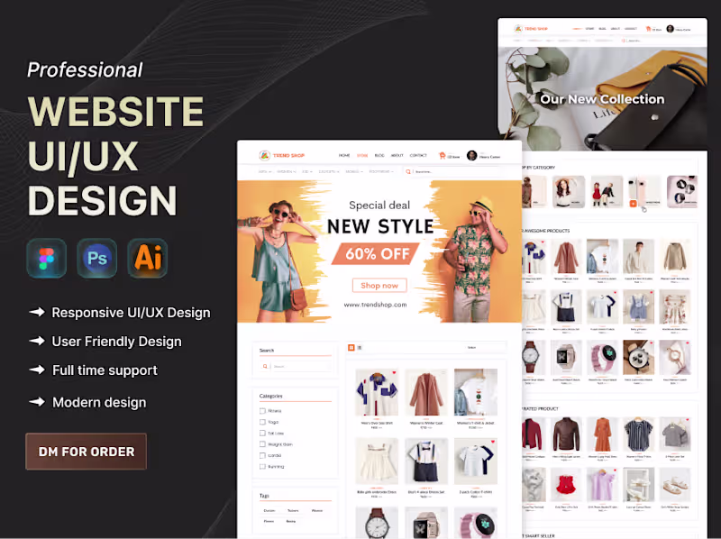 Cover image for Design & Build Modern Multi-Page Websites with Webflow