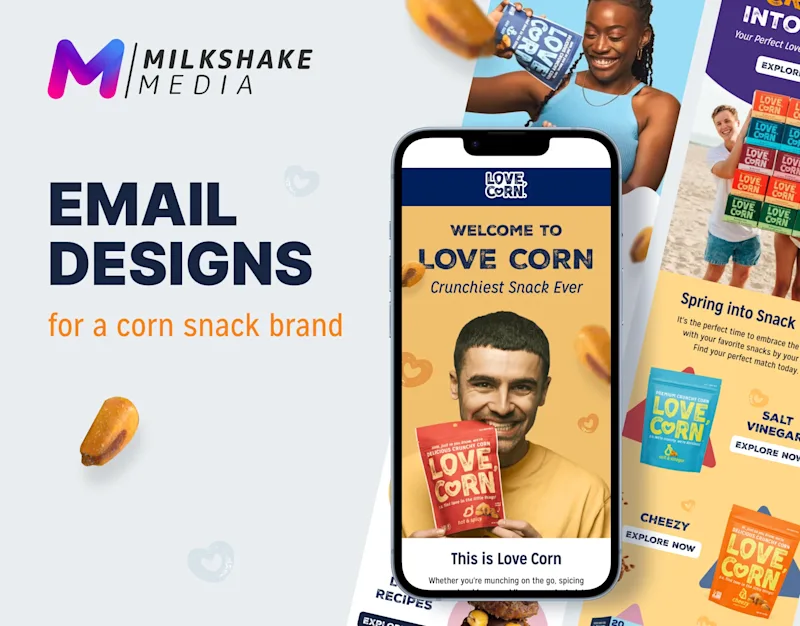 Cover image for Love Corn | Email Redesign