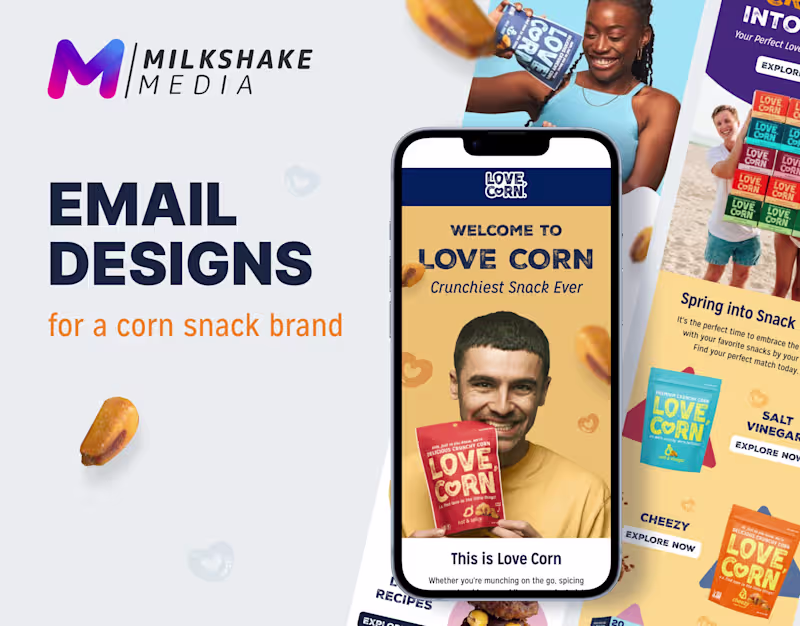 Cover image for Love Corn | Email Redesign