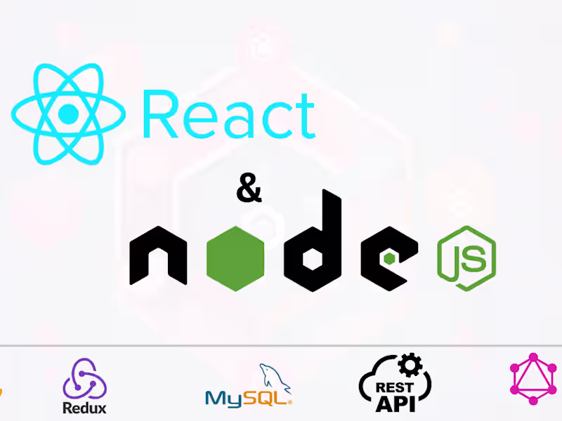 Cover image for Fullstack Development Using React and Nodejs
