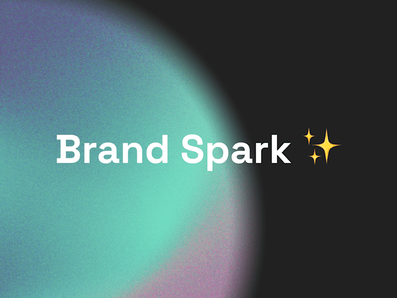 Cover image for Brand Spark ✨ Visual Identity