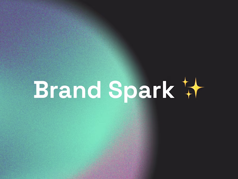 Cover image for Brand Spark ✨ Visual Identity