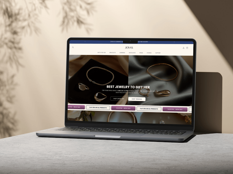 Cover image for Shopify Store Design & Development For Women Jewelry