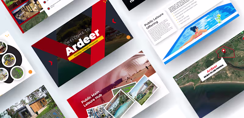 Cover image for Luxury Holiday Village Presentation Design