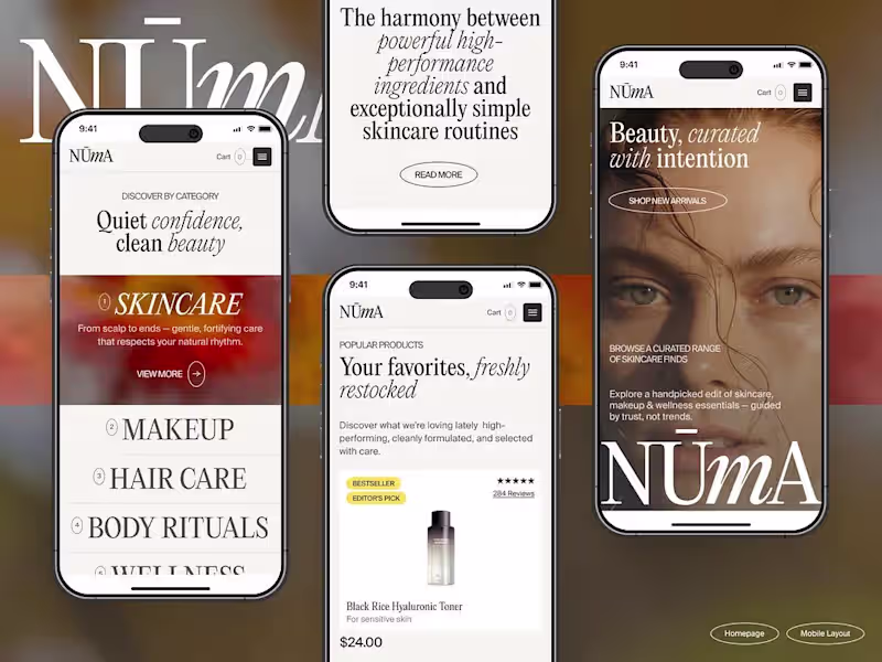 Cover image for Website Design + Development 