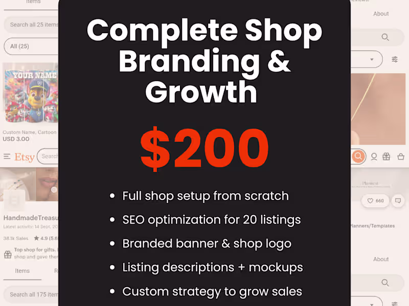 Cover image for Complete Shop Branding & Growth 