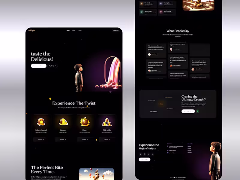 Cover image for Landing Page Design & Developement.