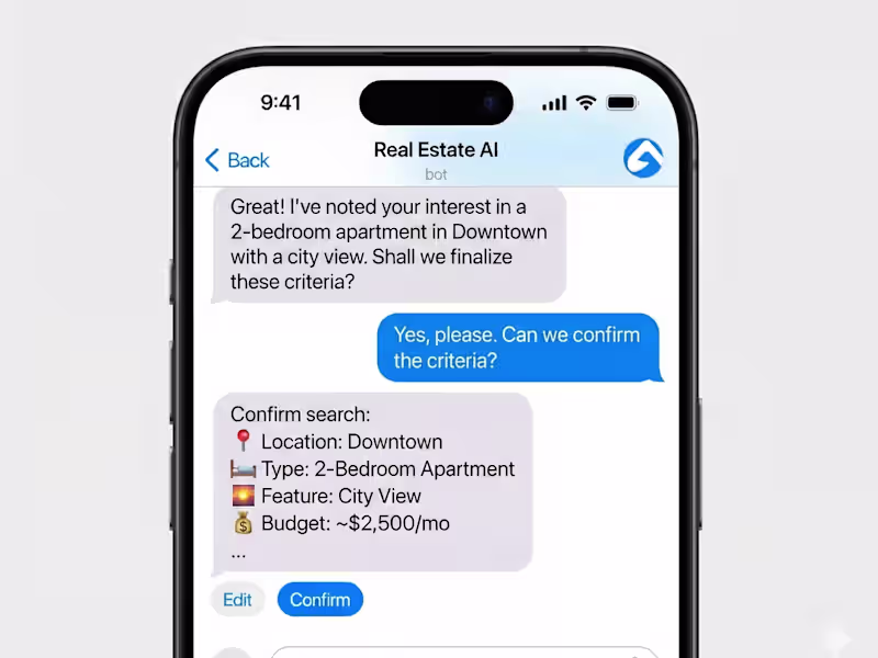 Cover image for AI Sales & Support Chatbot for Real Estate Brands