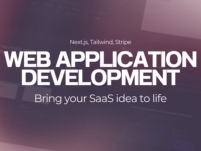 Cover image for SaaS Landing Page Development