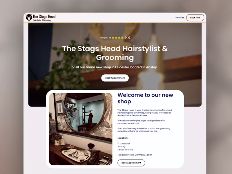 Cover image for Framer Landing Page Design and Development.