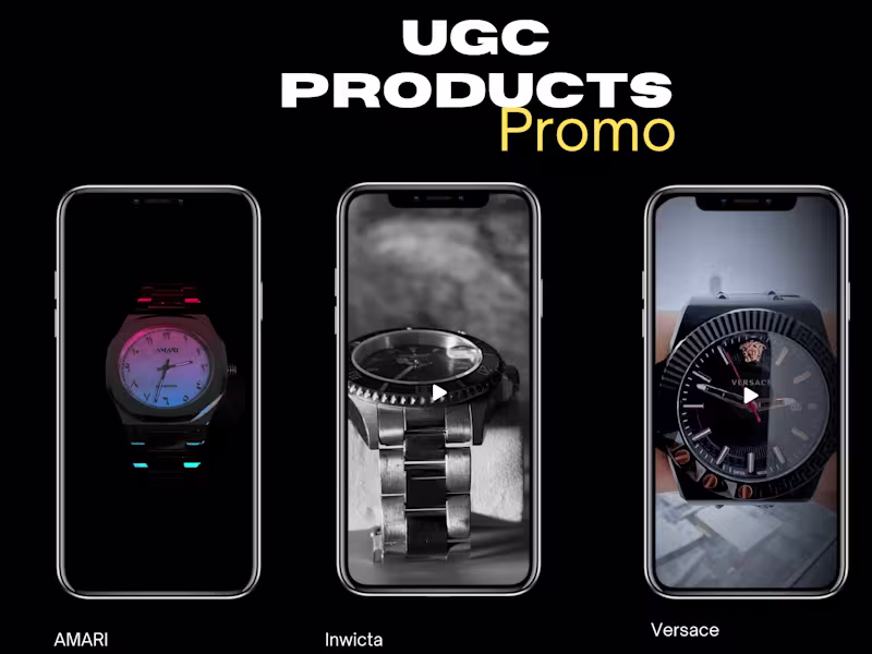 Cover image for UGC Short Video Promo