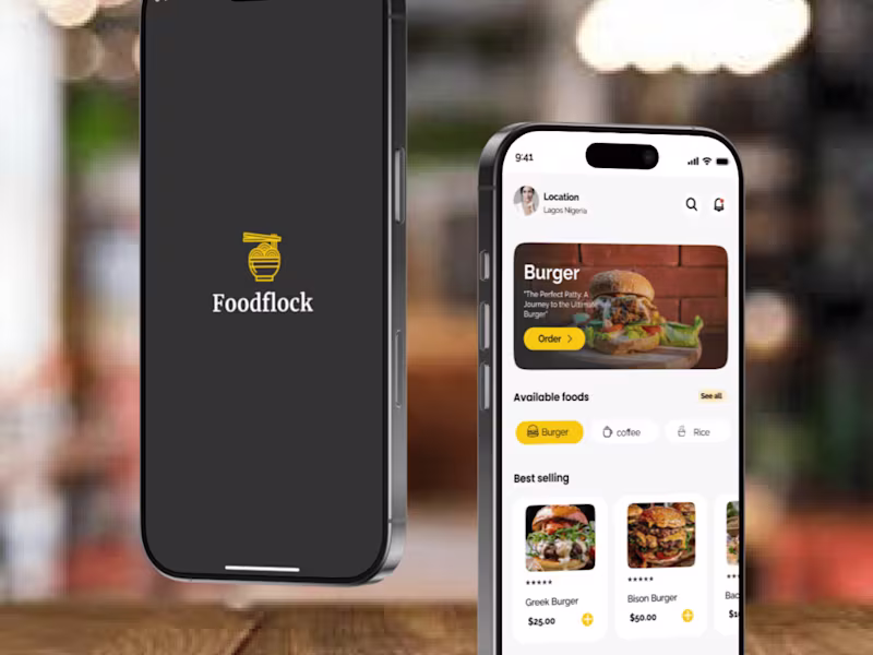 Cover image for food delivery app