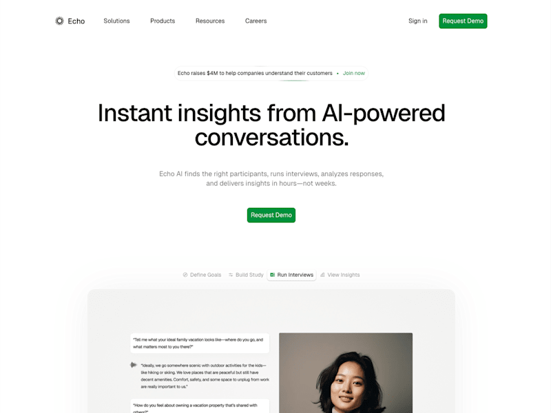 Cover image for EchoEchoAI Website and Brand Design