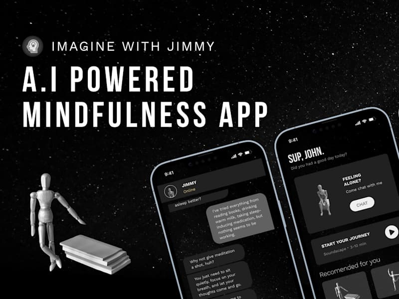 Cover image for Imagine with Jimmy — AI-Powered Mindfulness App