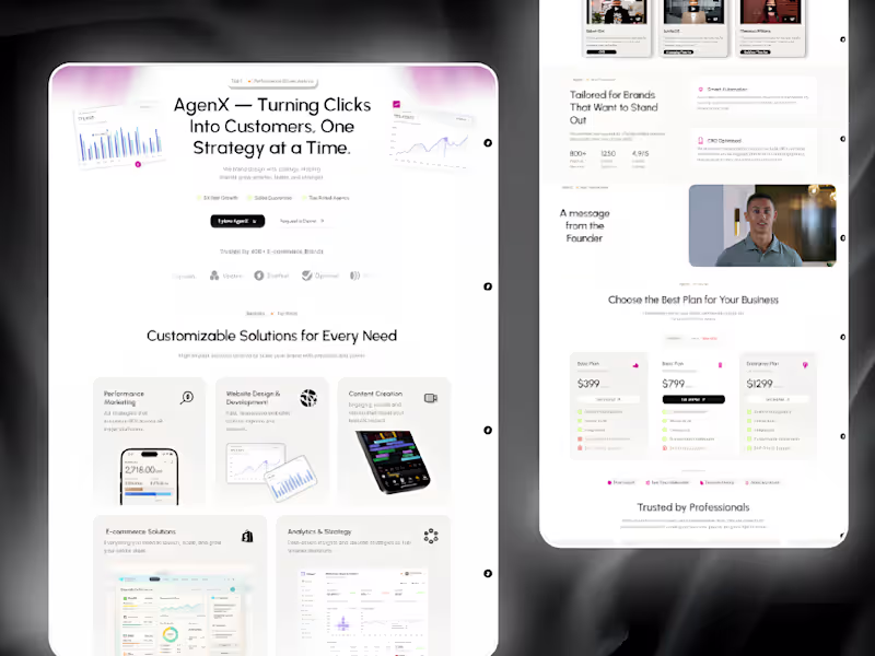 Cover image for I will Design a Saas Website