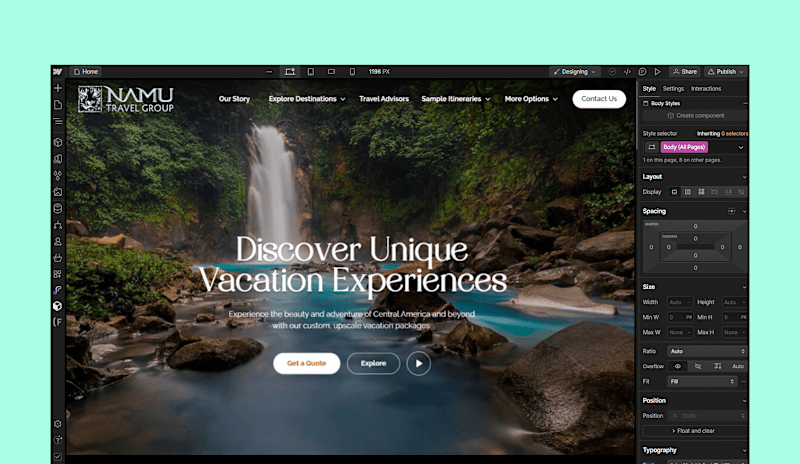 Cover image for Namu Travel Group