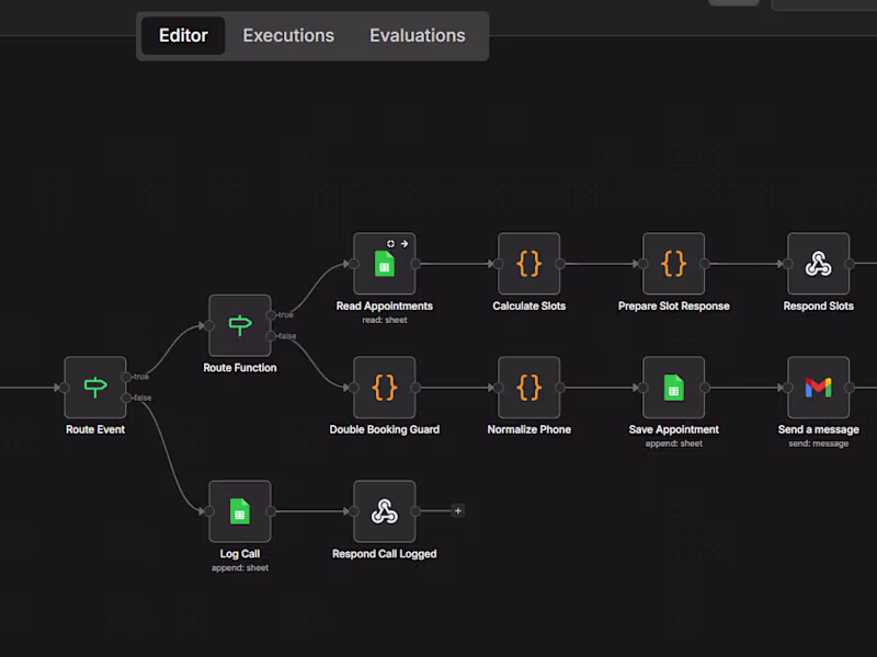 Cover image for AI Voice Agent (Clinic Automation)
