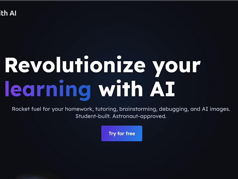 Cover image for Learning with AI