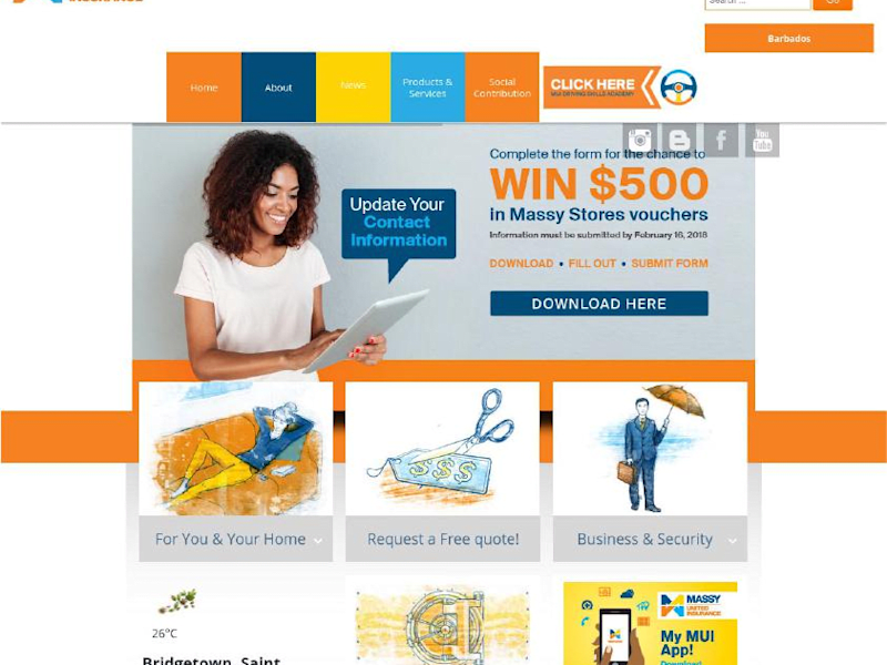 Cover image for Massy United insurance