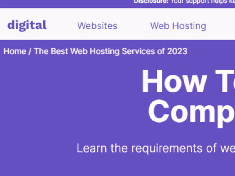 Cover image for Digital.com Ghost Written SEO Article