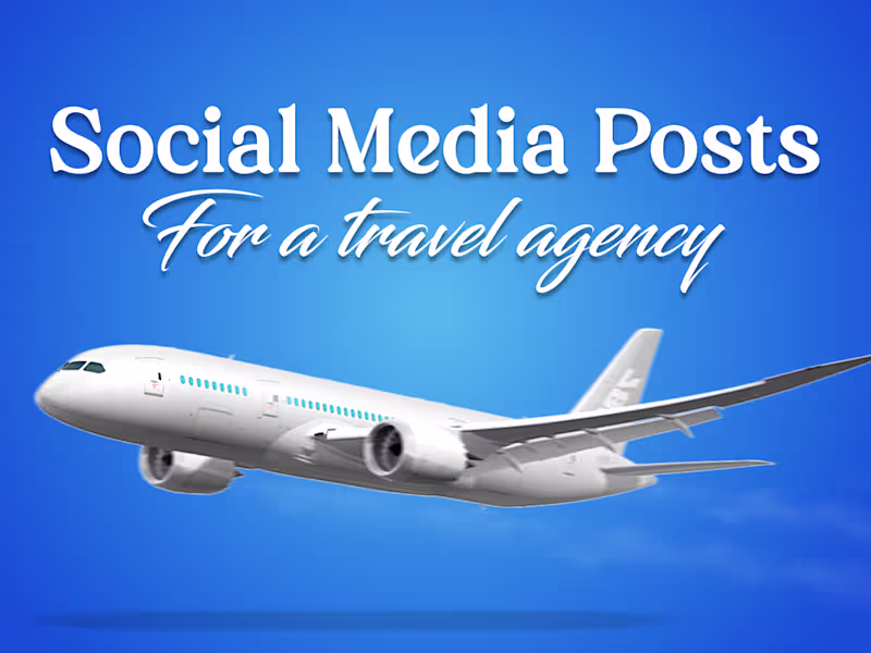 Cover image for Travel Agency Social Media Visuals