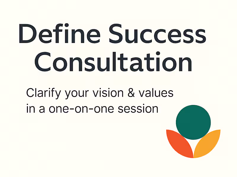 Cover image for Define Success to Get Back on Track