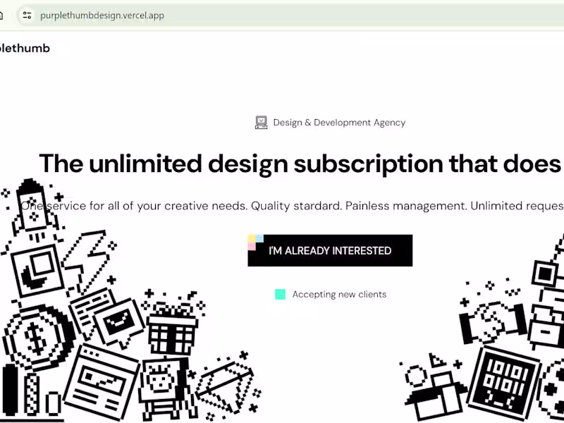 Cover image for Purplethumb.design Clone