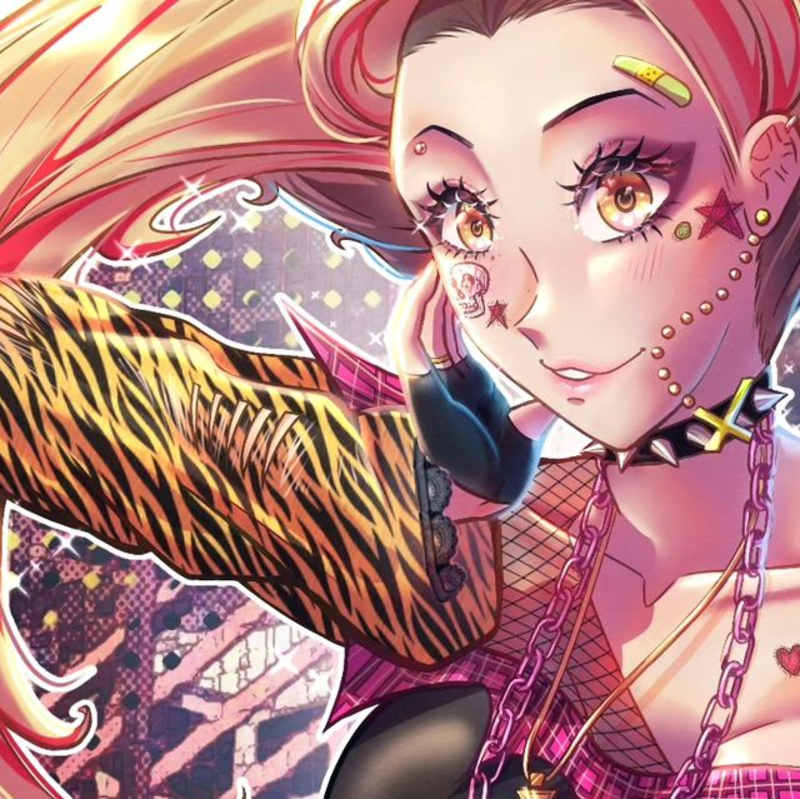 Cover image for Rokku Gyaru Magazine Cover 