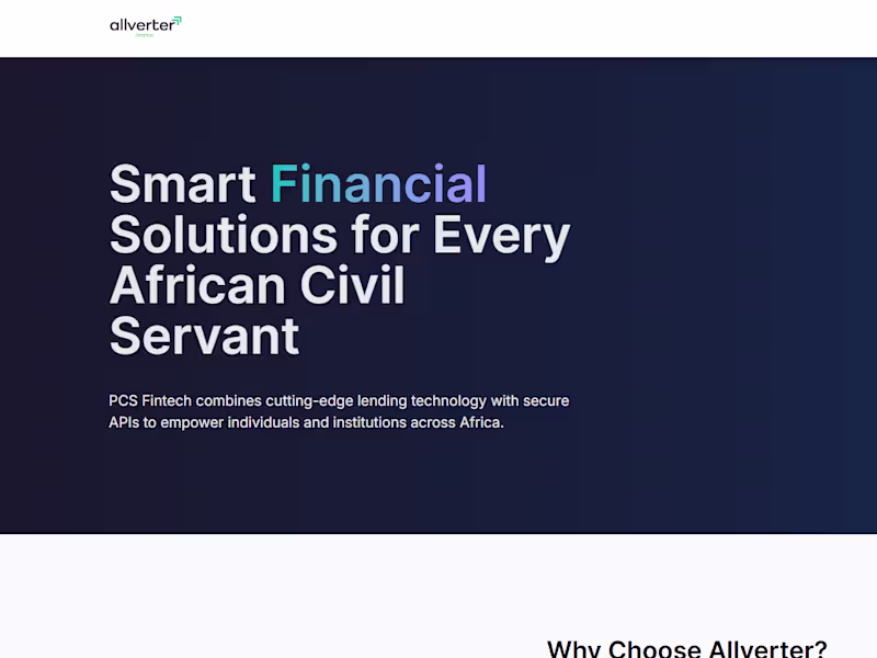 Cover image for Allverter Finance