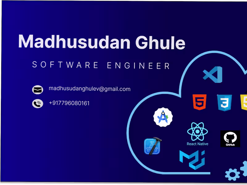 Cover image for Creative Web Developer: Building Responsive & Dynamic Websites