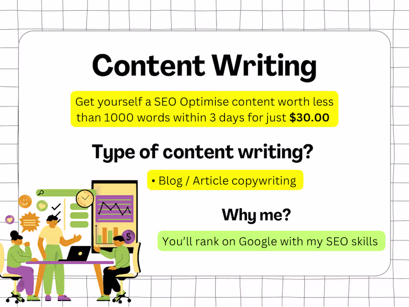 Cover image for Blog / Article Copywriting