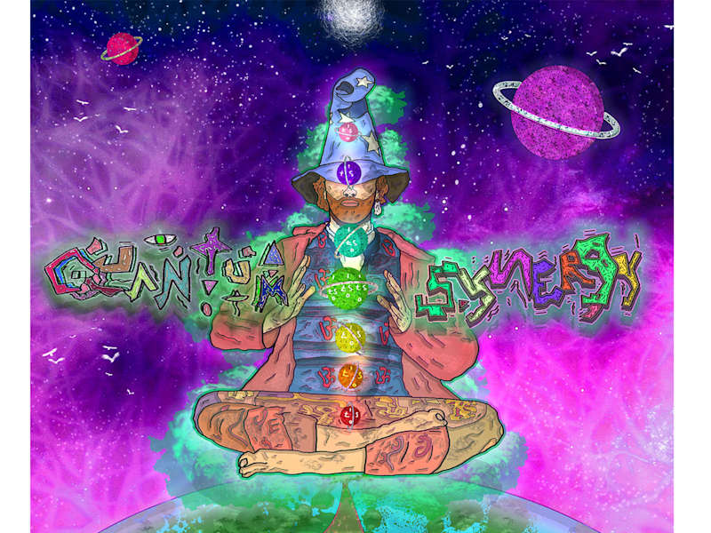 Cover image for 'Quantum Synergy' Album Cover / Animation Design