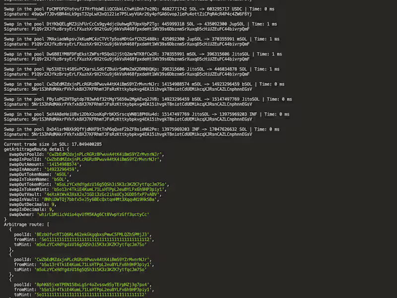 Cover image for High-Performance Algorithmic Arbitrage Bot on the Solana