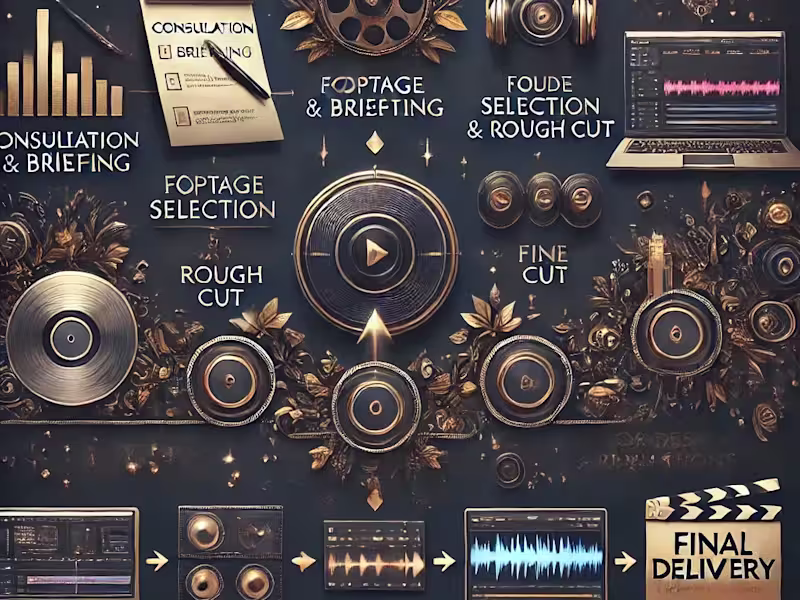 Cover image for Cinematic Video Editing (Storytelling-focused edits)