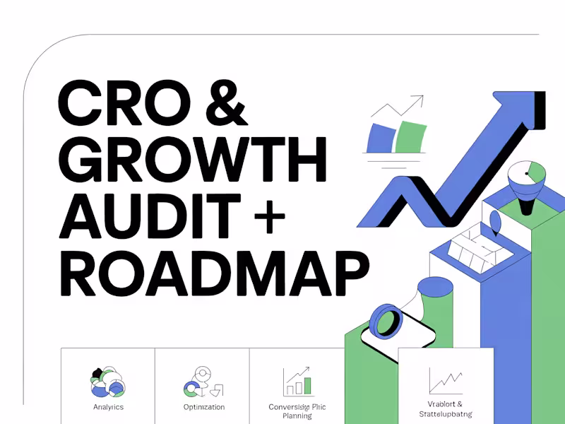 Cover image for CRO & Growth Audit + Roadmap