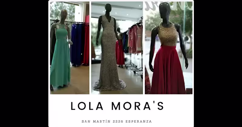 Cover image for Lola Mora’s | Vestidos de Fiesta en Esperanza, Santa Fe