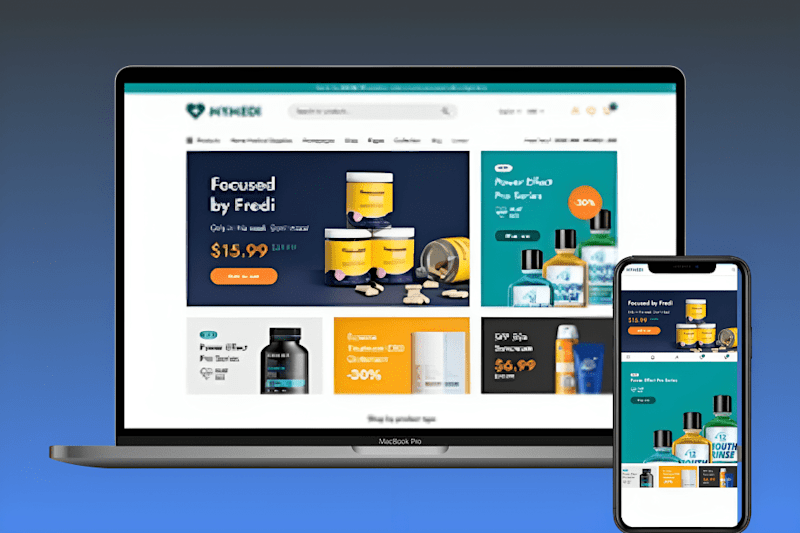 Cover image for Medic Ecommerce Site